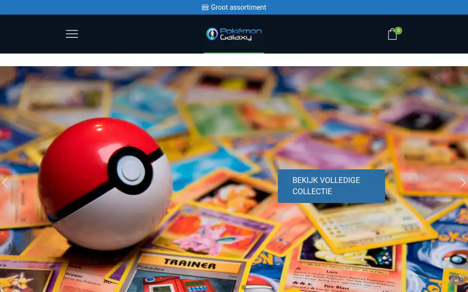 Screenshot of galaxystores.nl
