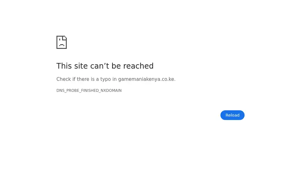 Screenshot of gamemaniakenya.co.ke