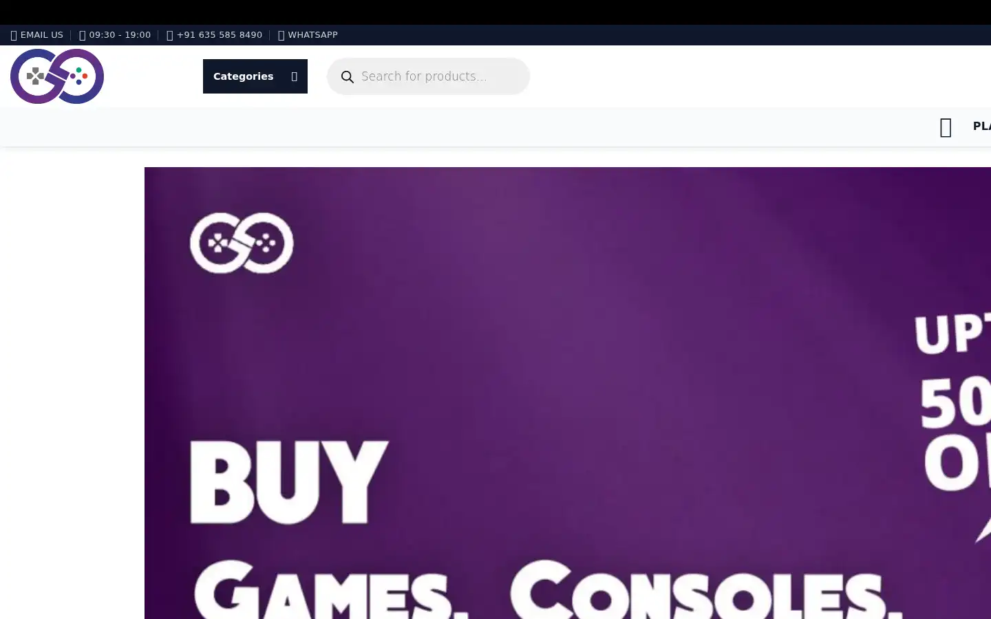 Screenshot of gameprex.in