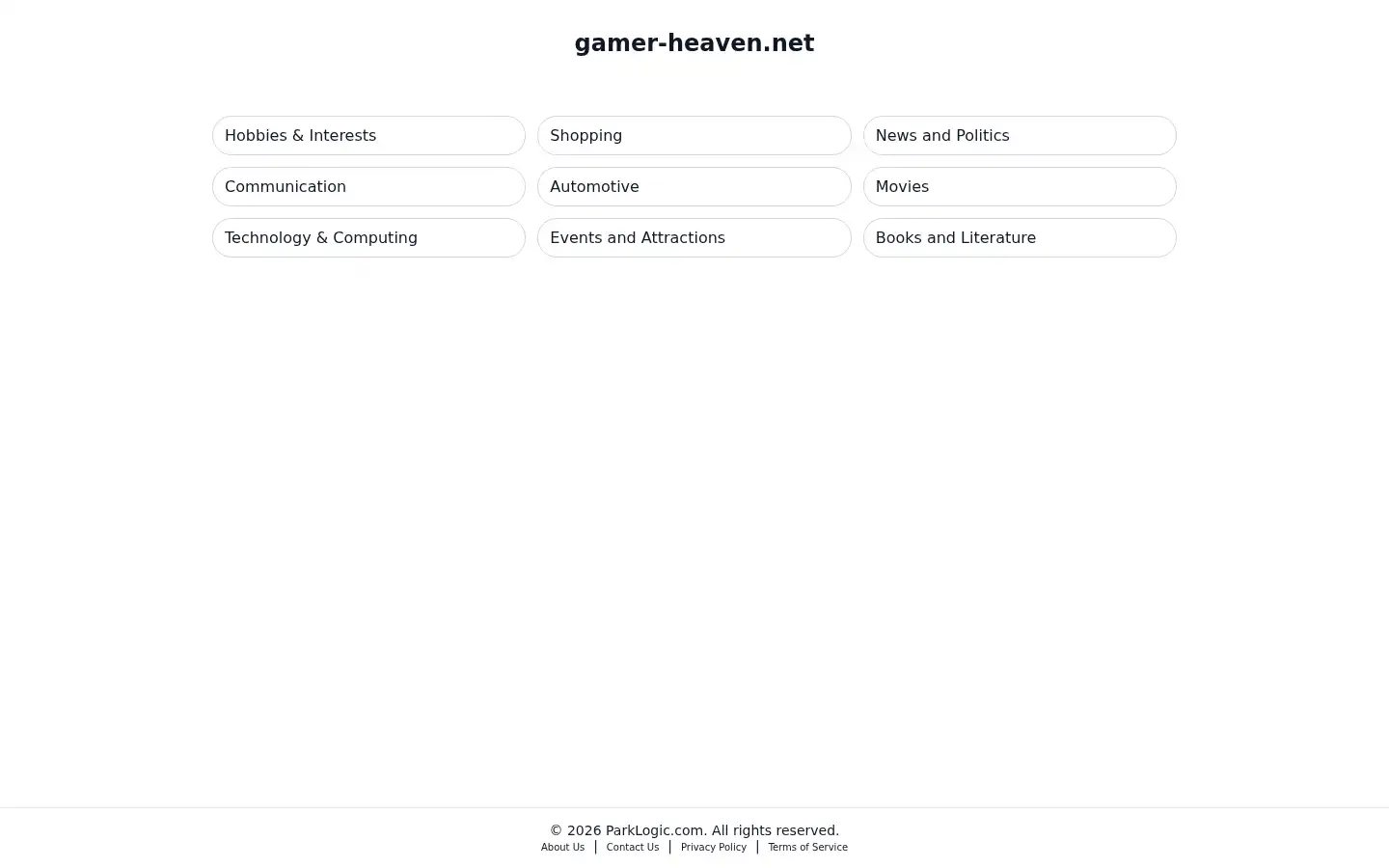 Screenshot of gamer-heaven.net