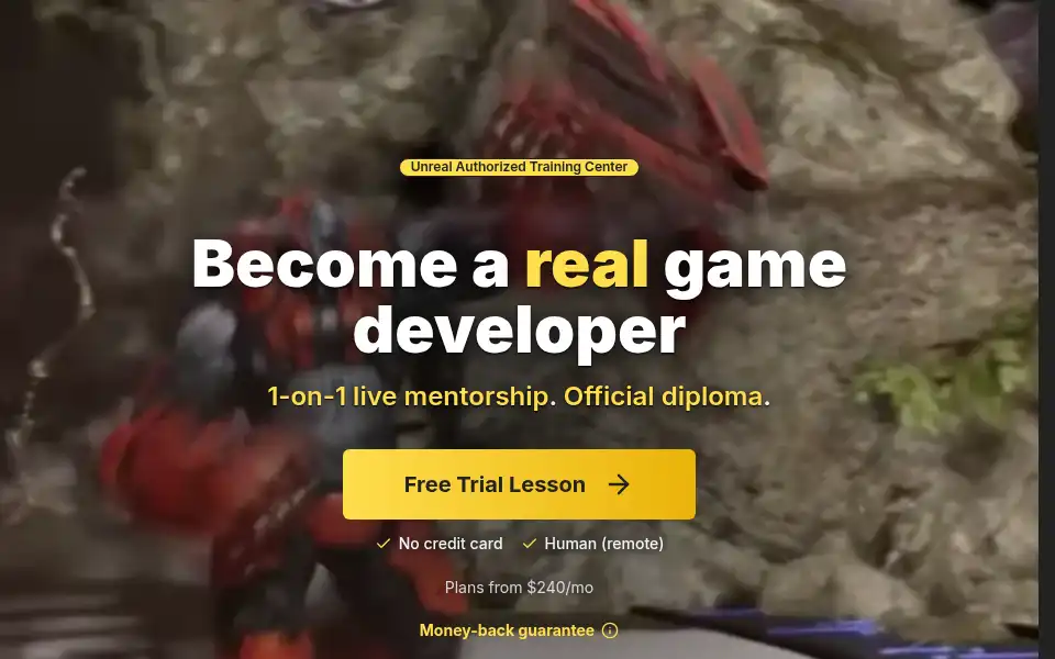 Screenshot of gameready.dev