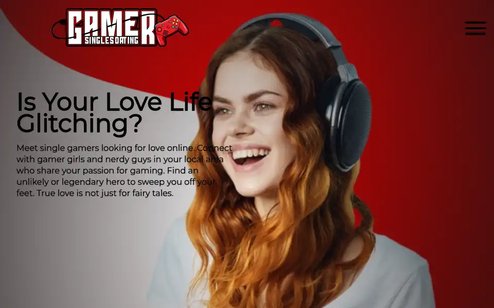 Screenshot of gamersinglesdating.com