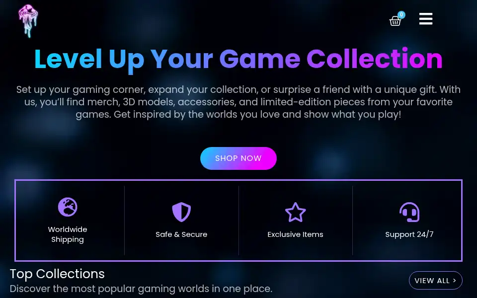 Screenshot of gamestudio.world