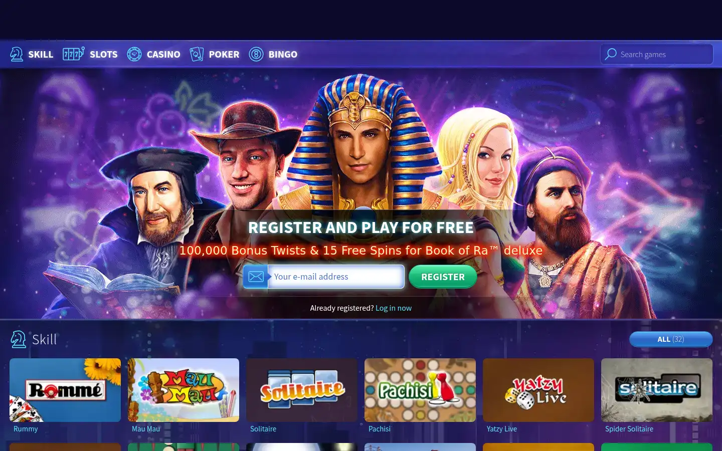 Screenshot of gametwist.com