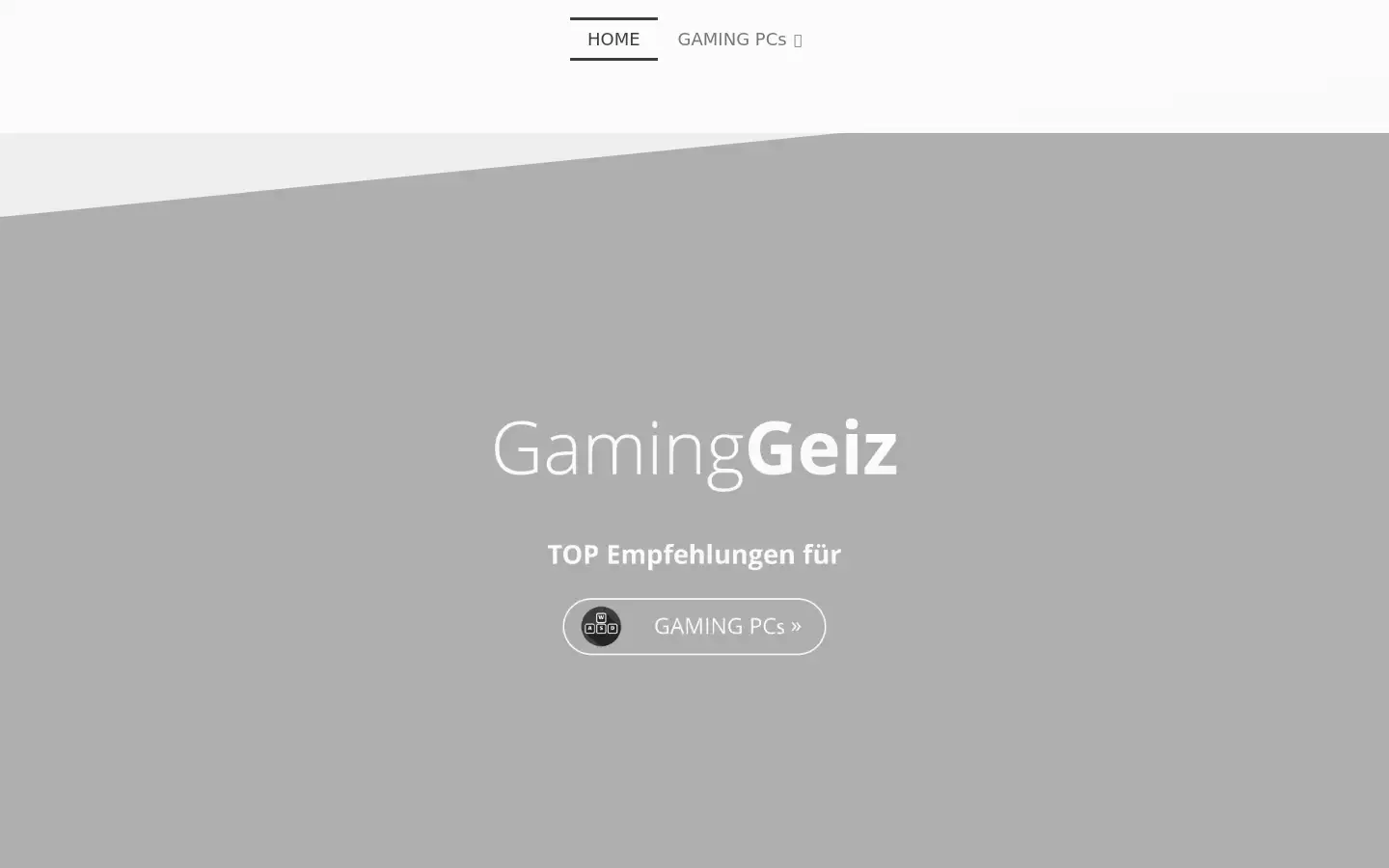 Screenshot of gaminggeiz.de