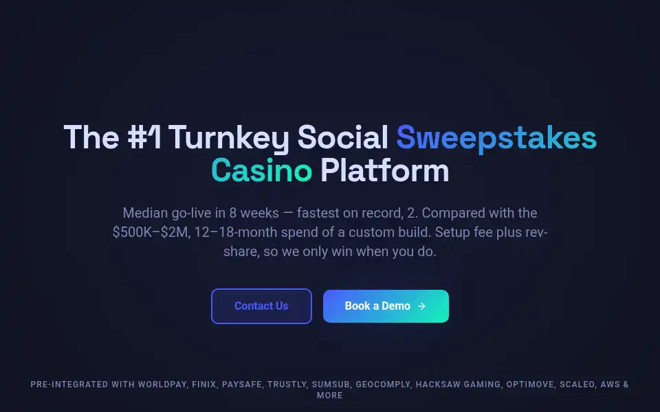 Screenshot of gammasweep.com