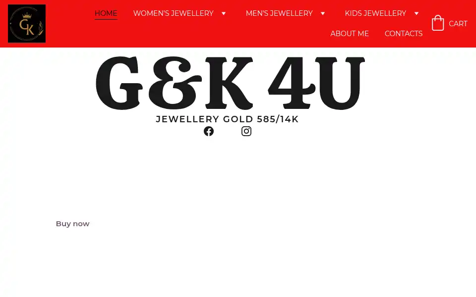 Screenshot of gandkgold.co.uk