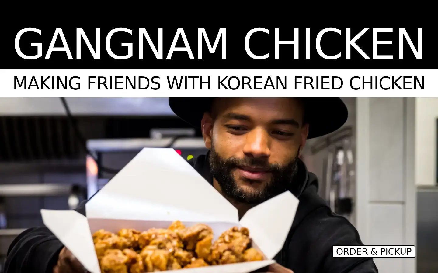 Screenshot of gangnamchicken.nl