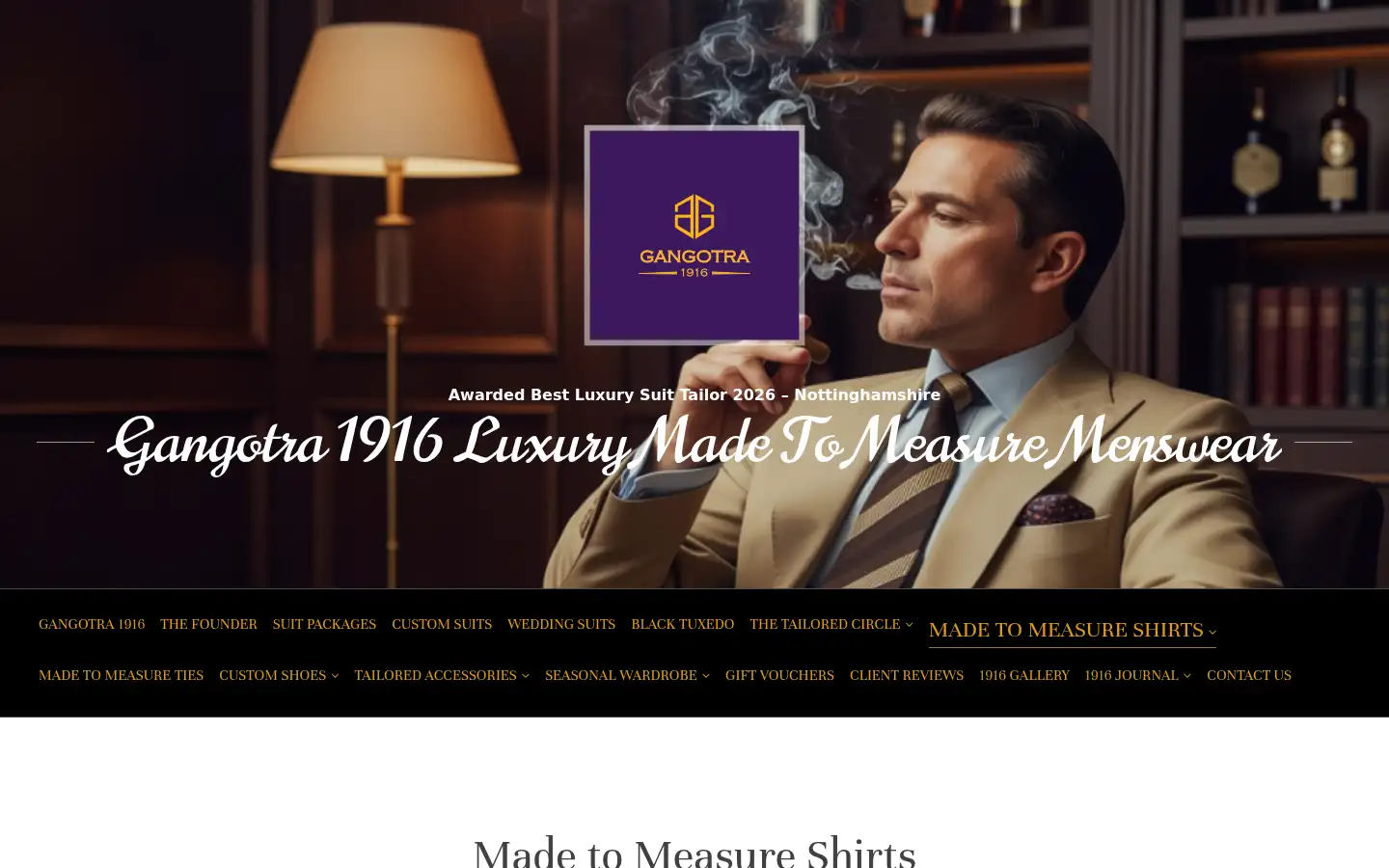 Screenshot of gangotra1916.com