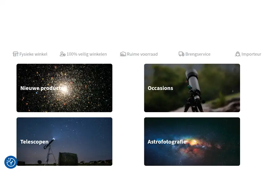 Screenshot of ganymedes.nl