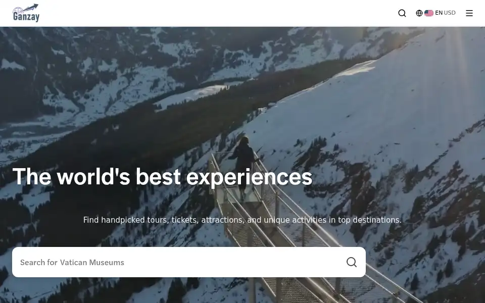 Screenshot of ganzay.com