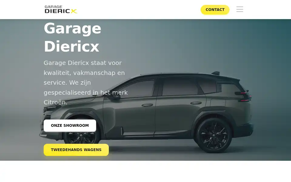 Screenshot of garagediericx.be