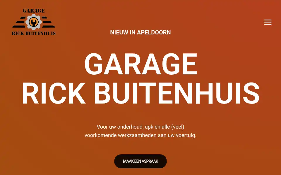 Screenshot of garagerickbuitenhuis.nl