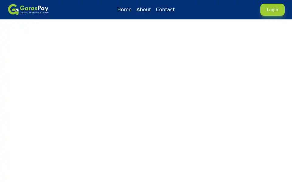 Screenshot of garaspay.com