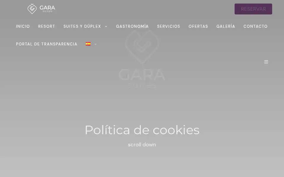 Screenshot of garasuites.com