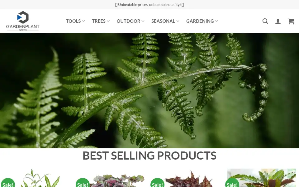 Screenshot of gardenersdreamshop.com