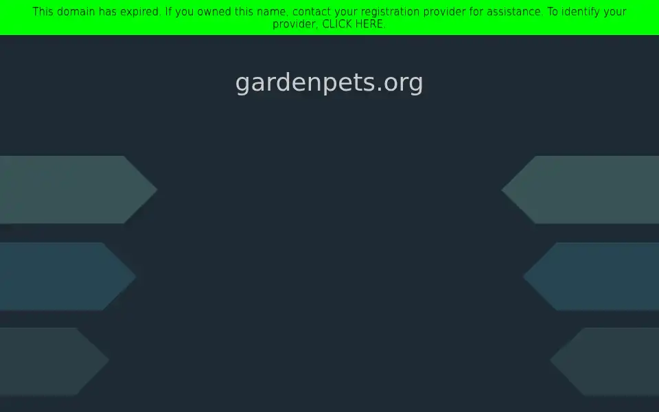 Screenshot of gardenpets.org