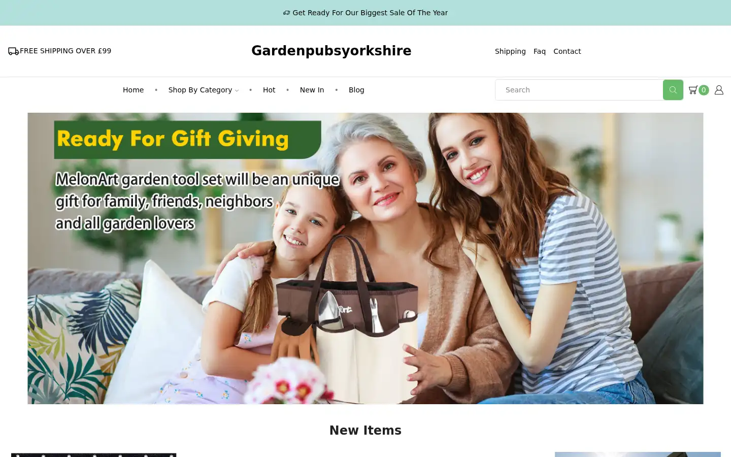 Screenshot of gardenpubsyorkshire.co.uk