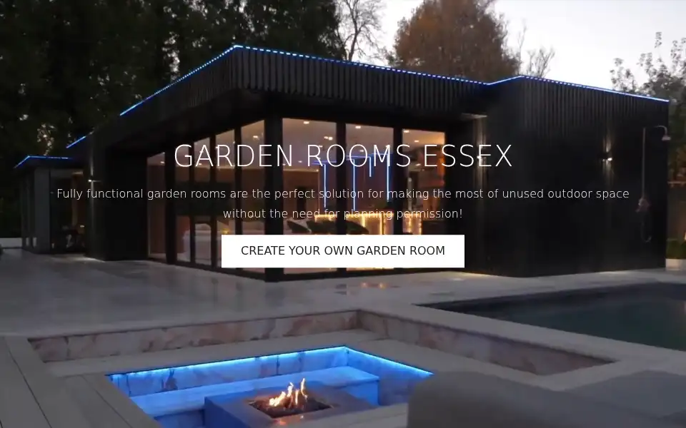 Screenshot of gardenrooms365.co.uk