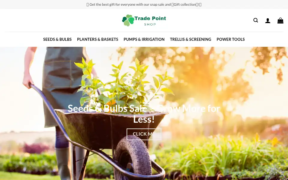 Screenshot of gardenseedstore.com