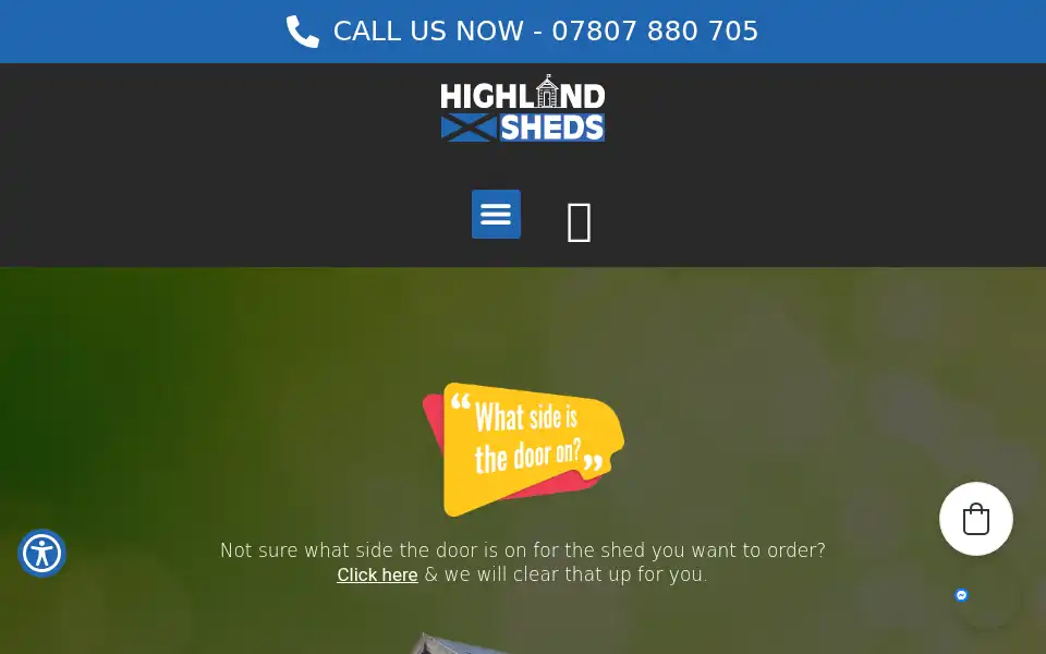 Screenshot of gardenshedscheap.co.uk