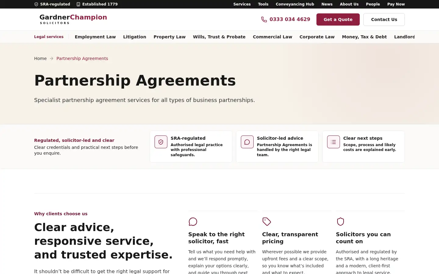 Screenshot of gardnerchampion.co.uk