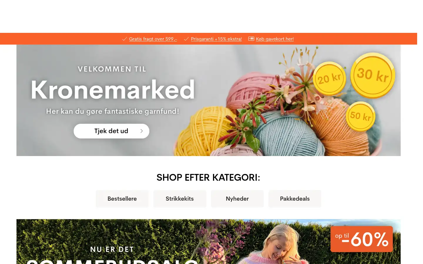 Screenshot of garnius.dk