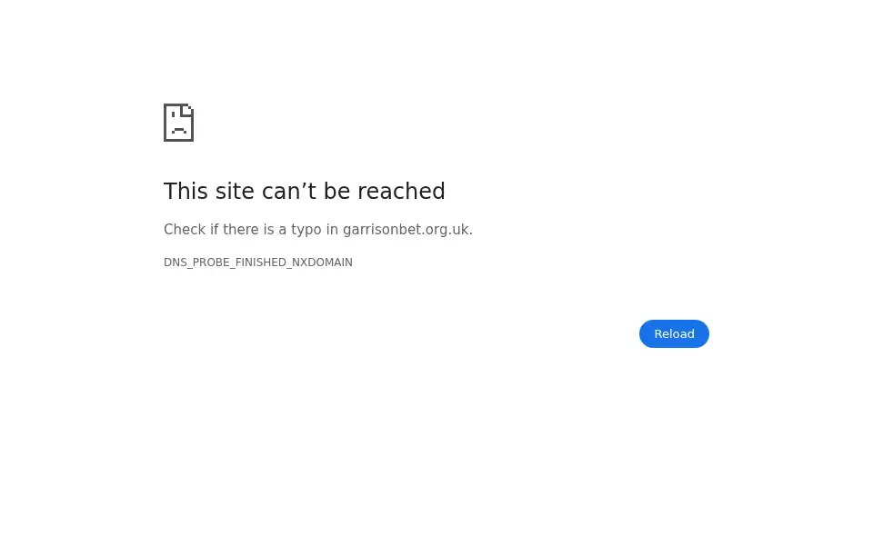 Screenshot of garrisonbet.org.uk