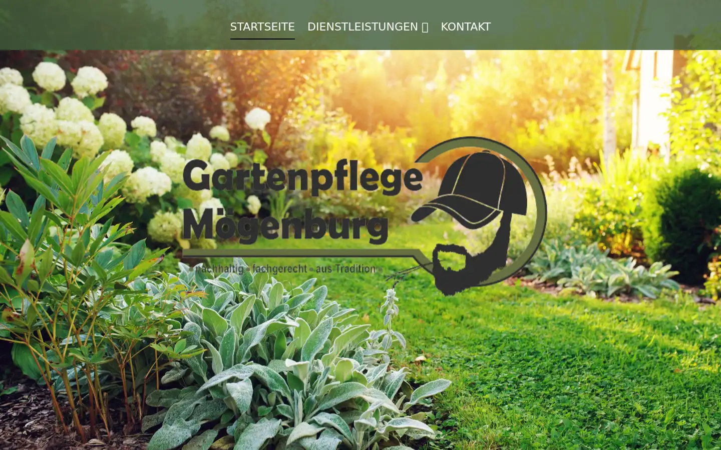 Screenshot of gartenpflege-moegenburg.de