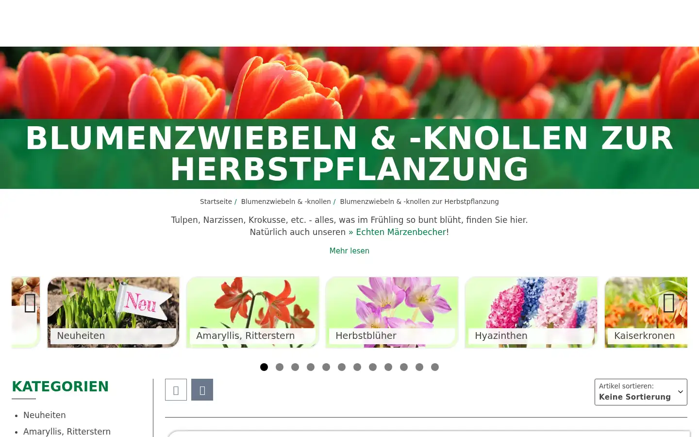 Screenshot of gartenversandhaus.de