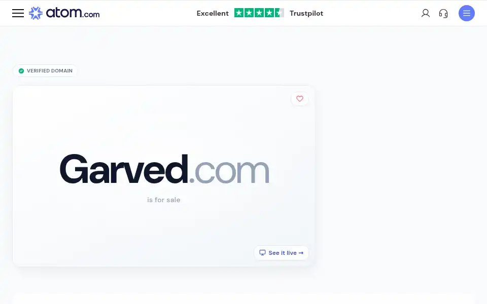 Screenshot of garved.com