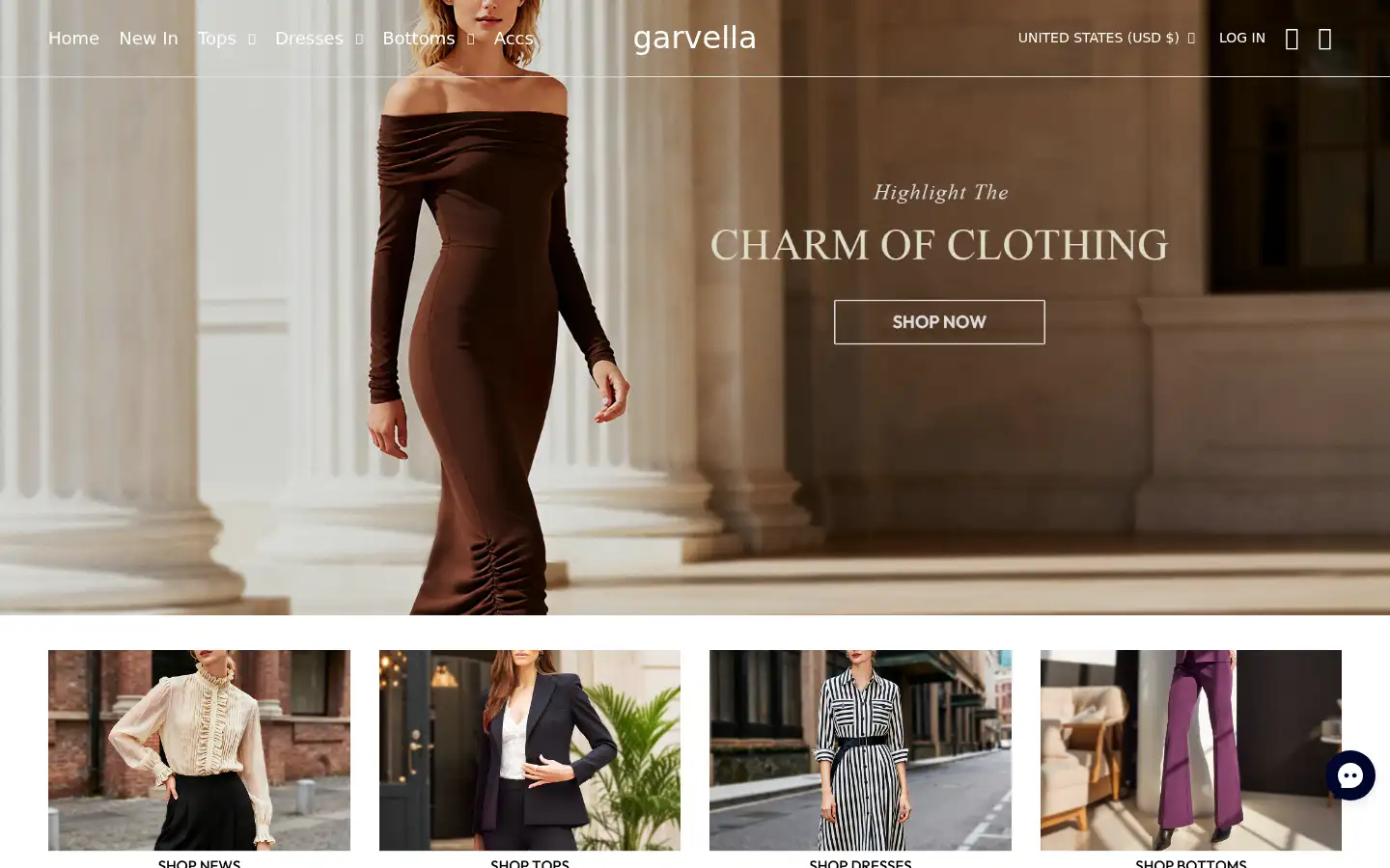 Screenshot of garvella.com