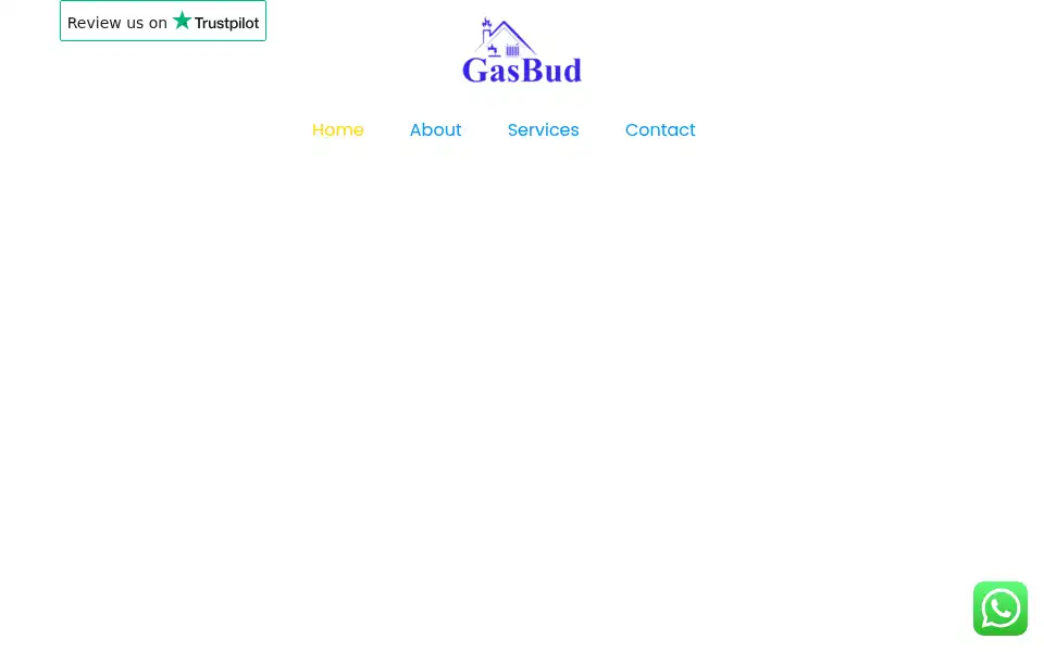 Screenshot of gasbud.co.uk