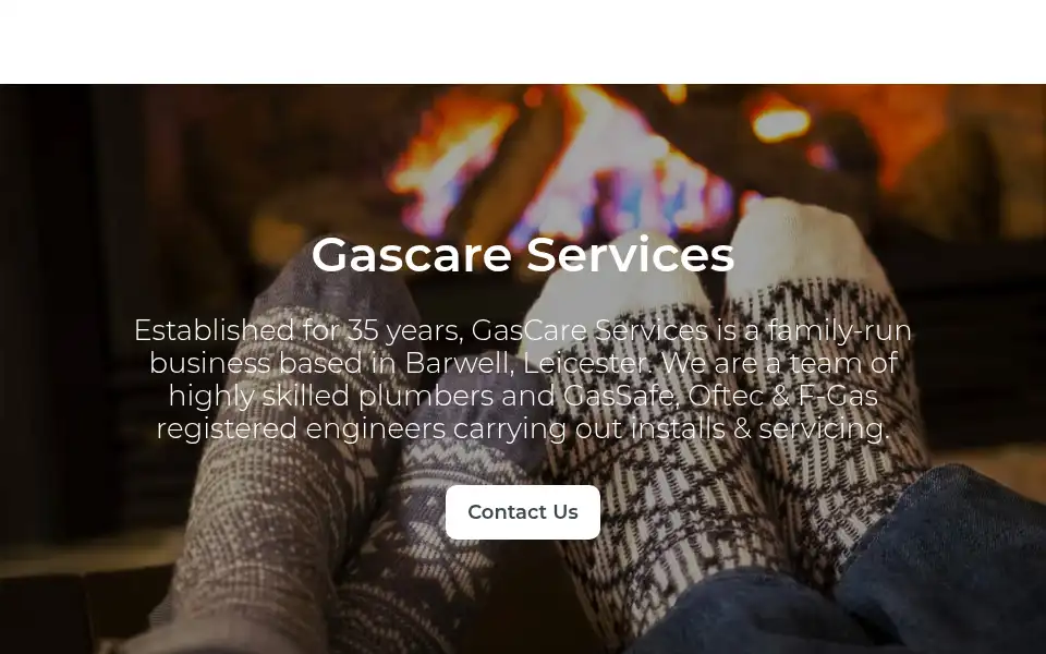 Screenshot of gascareservices.net