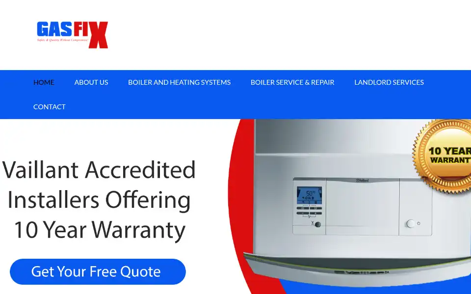 Screenshot of gasfixltd.co.uk