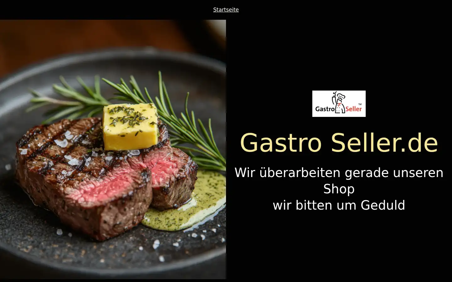Screenshot of gastro-seller.de