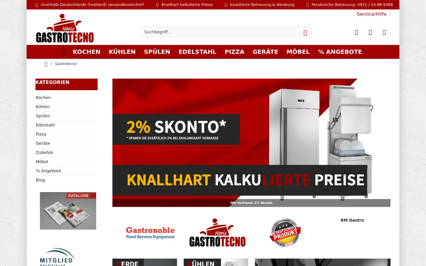 Screenshot of gastrotecno.com