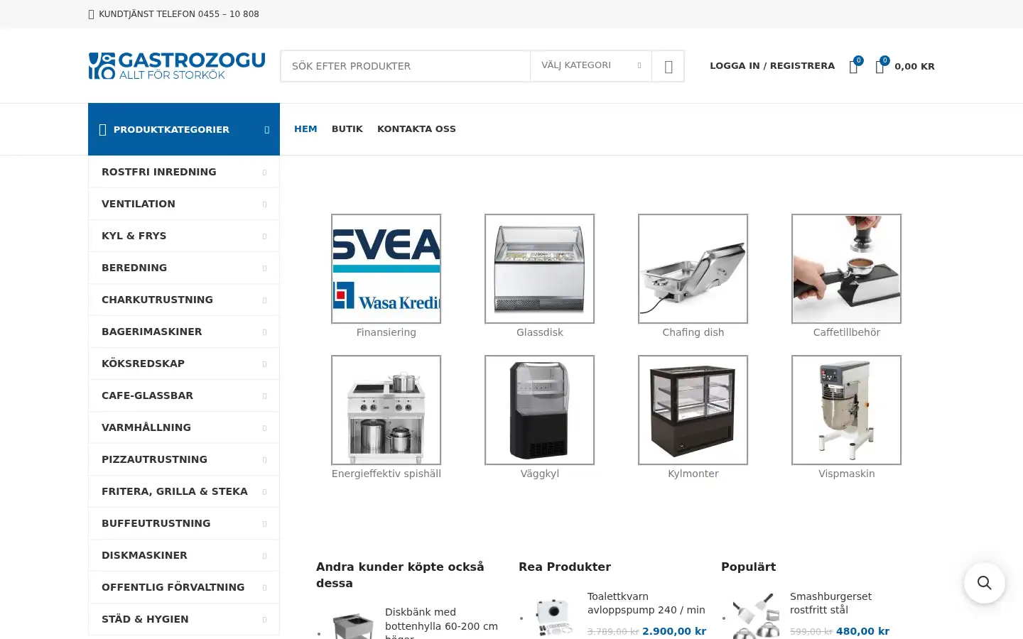 Screenshot of gastrozogu.se