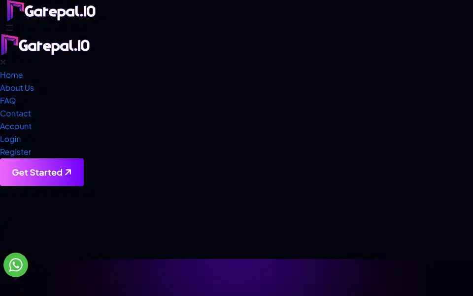 Screenshot of gatepal.io