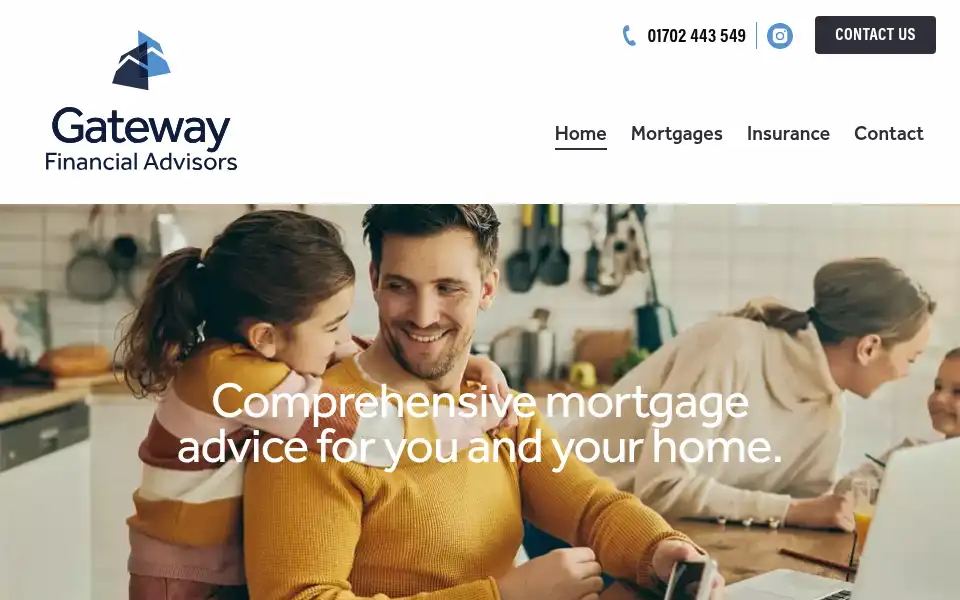Screenshot of gatewayfinancialadvisors.co.uk