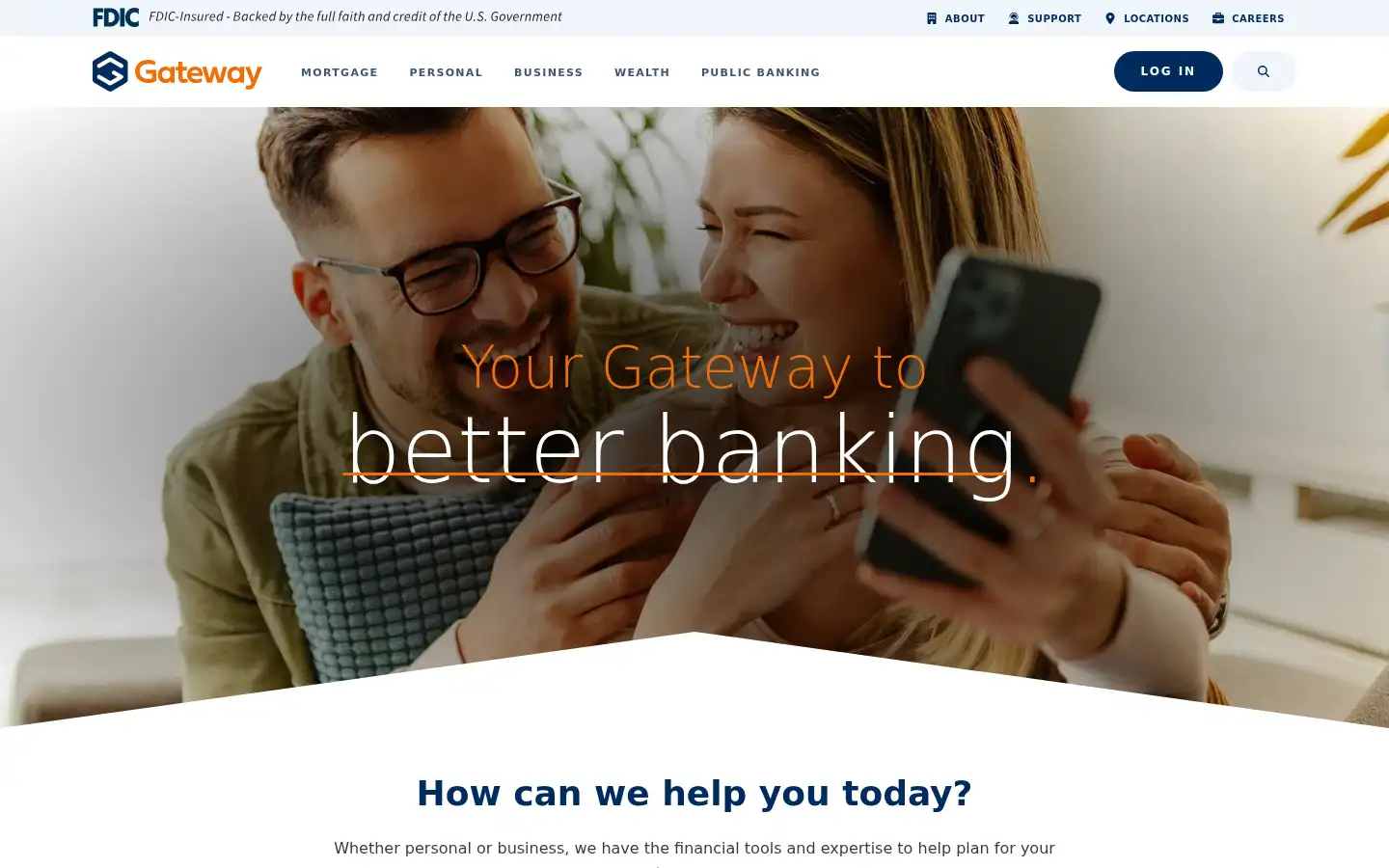 Screenshot of gatewayfirst.com