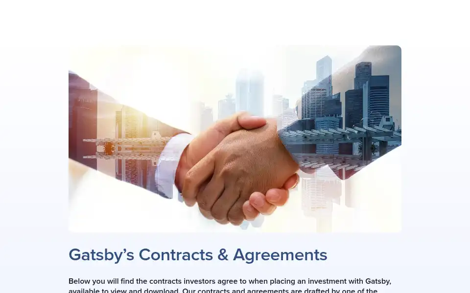 Screenshot of gatsbyinvestment.com