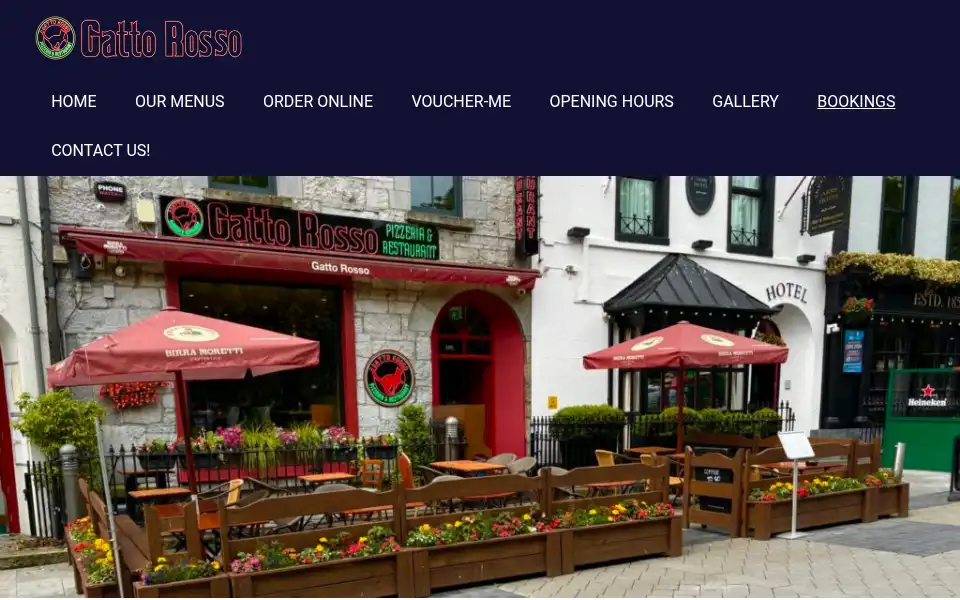Screenshot of gattorosso.ie