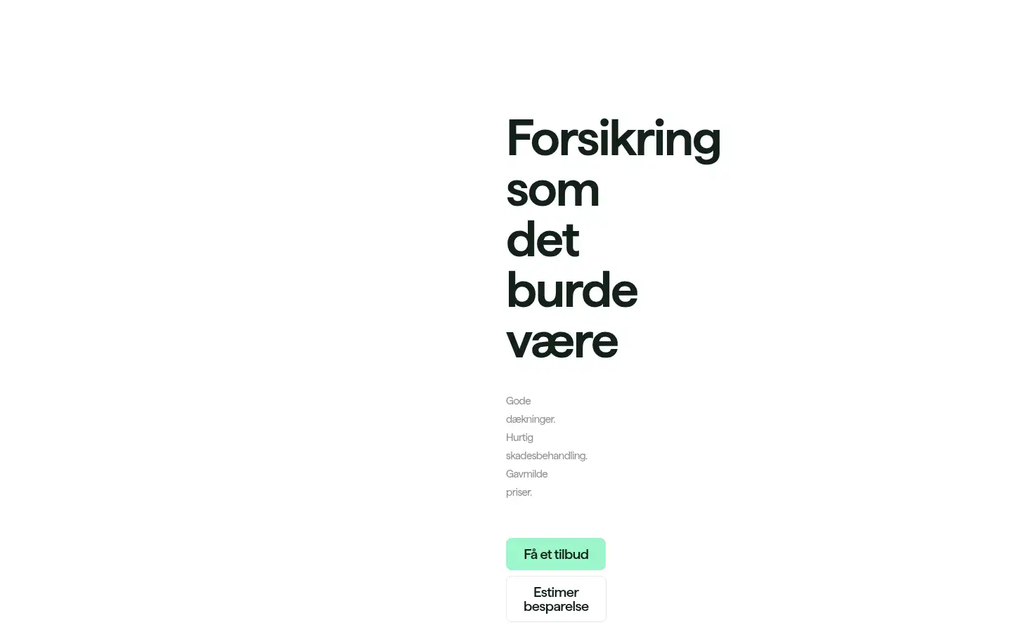 Screenshot of gavmild.dk