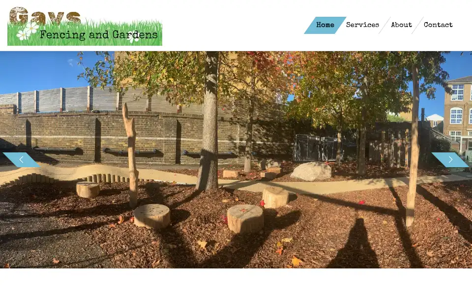 Screenshot of gavs-fencing-and-gardens.uk