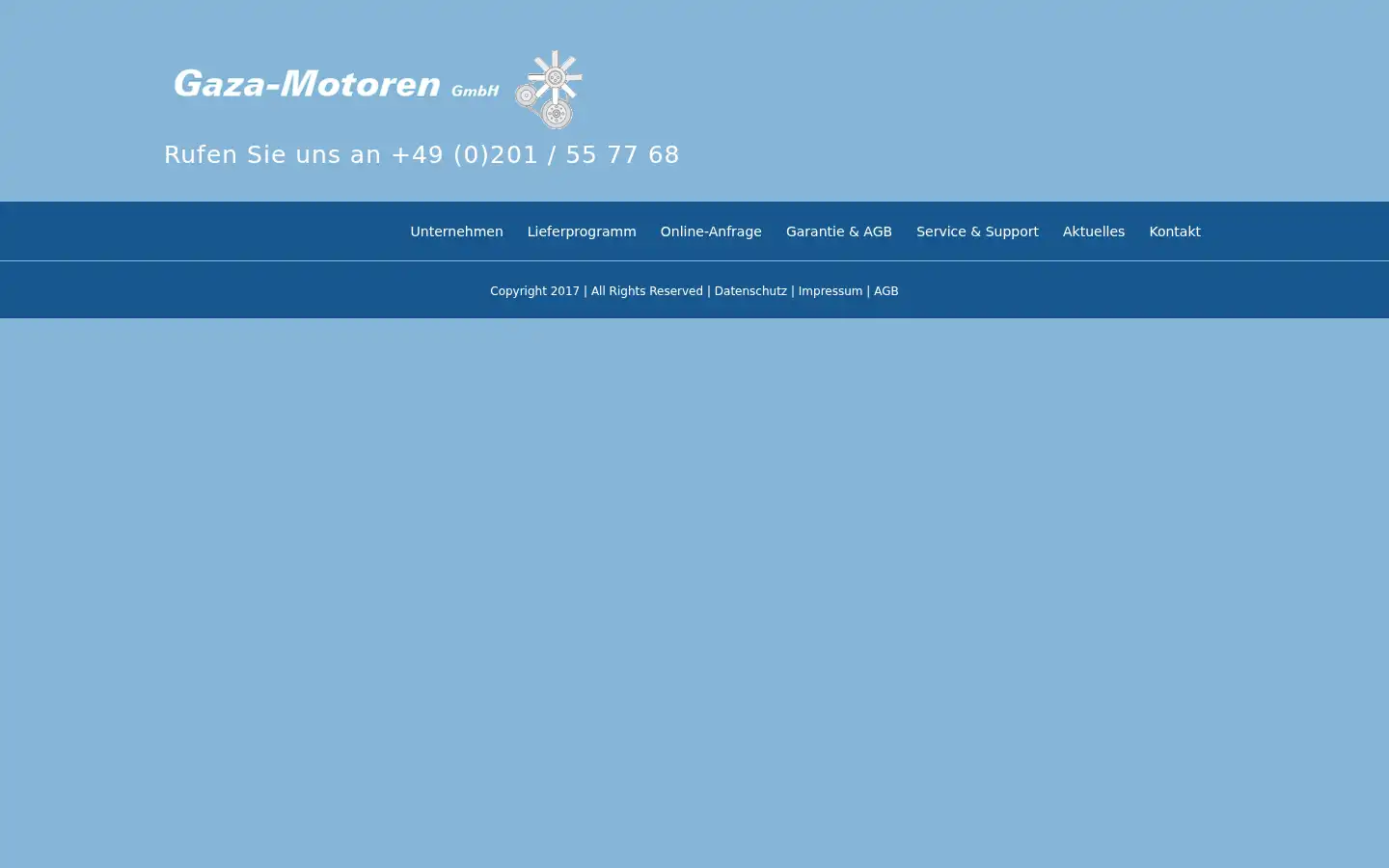 Screenshot of gaza-motoren.de