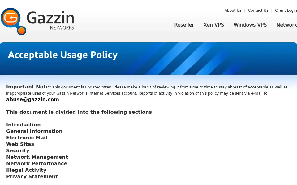 Screenshot of gazzin.com