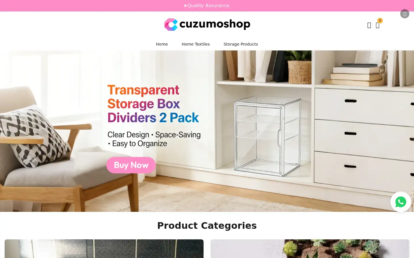 Screenshot of gb.cuzumoshop.com