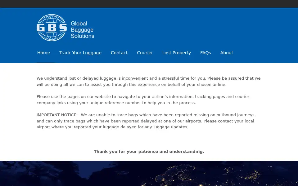 Screenshot of gbsenquires.com