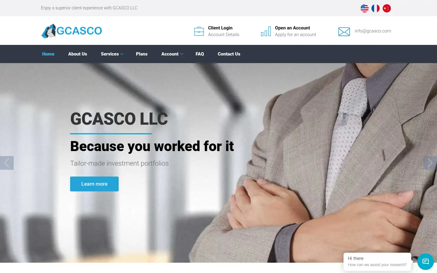 Screenshot of gcasco.com